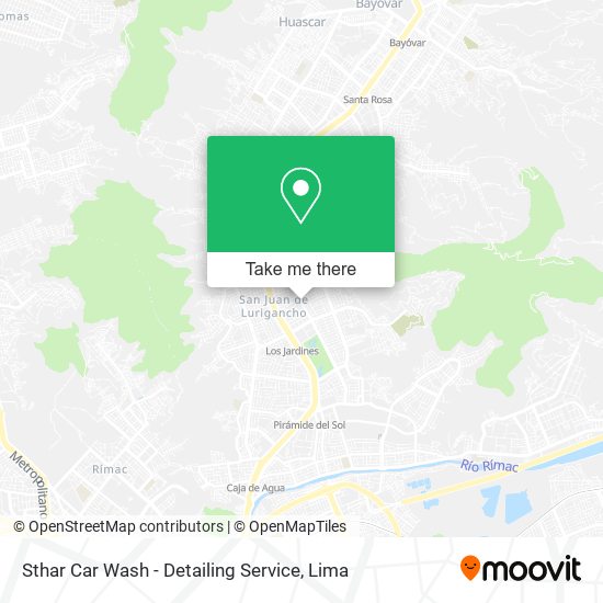 Sthar Car Wash - Detailing Service map