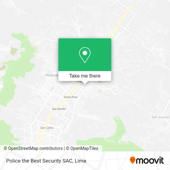 Police the Best Security SAC map