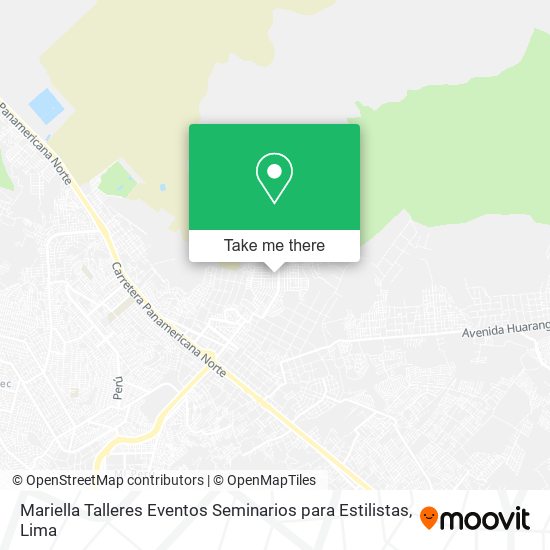 Mariella Talleres Eventos Seminarios para Estilistas map