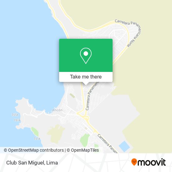 Club San Miguel map