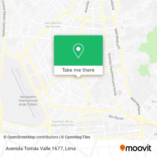 Avenida Tomás Valle 1677 map