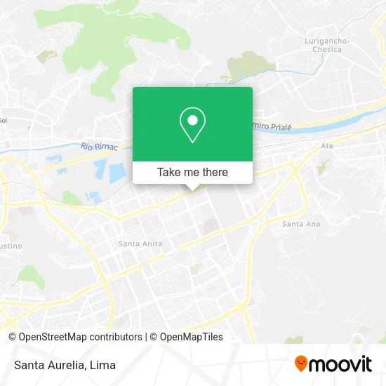 Santa Aurelia map