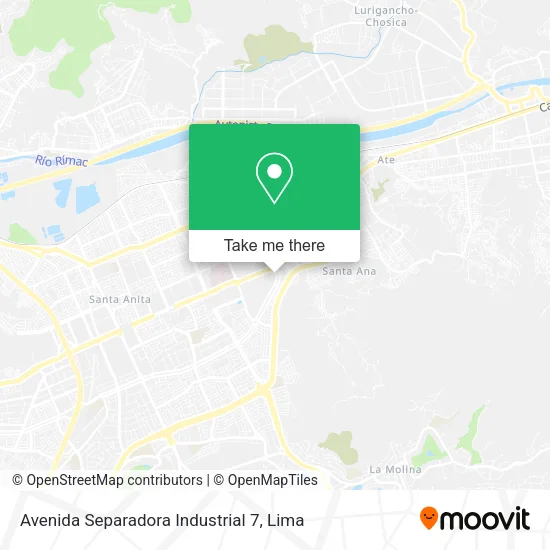 Mapa de Avenida Separadora Industrial 7