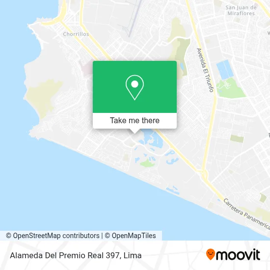 Alameda Del Premio Real 397 map