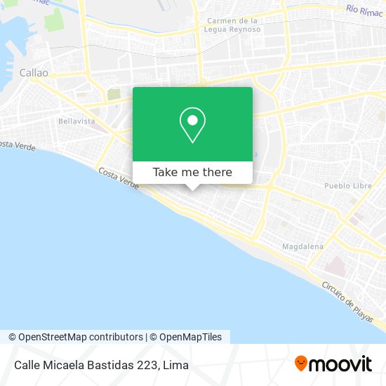 Calle Micaela Bastidas 223 map