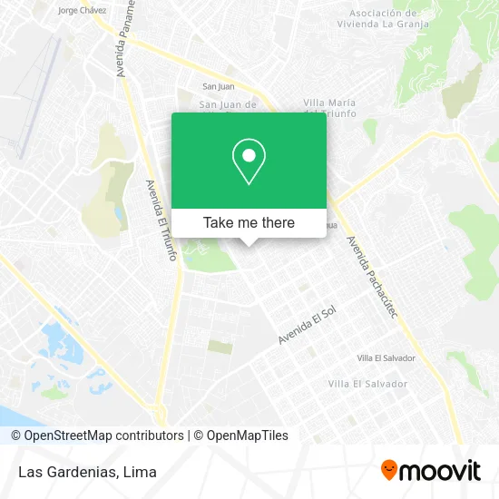 Mapa de Las Gardenias