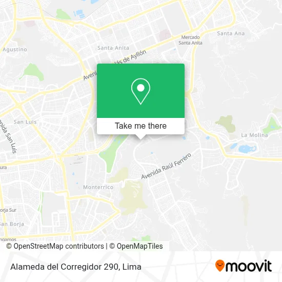 Alameda del Corregidor 290 map