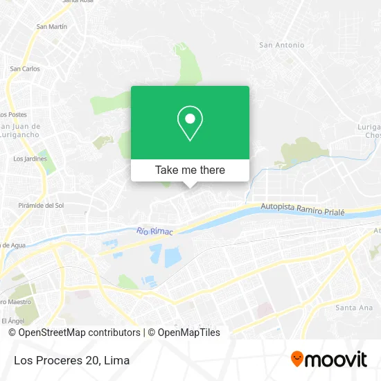 Mapa de Los Proceres 20