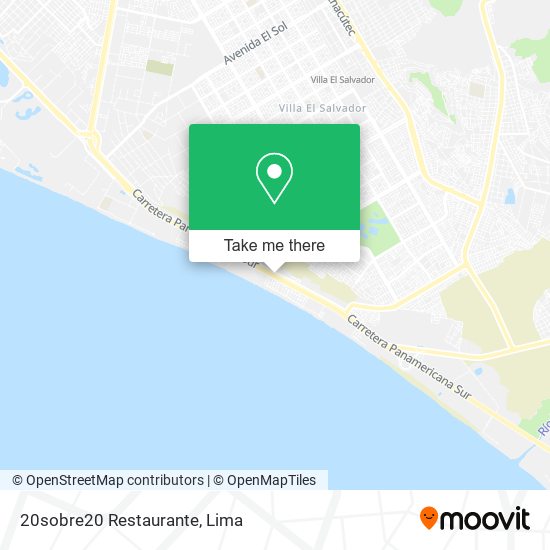 20sobre20 Restaurante map