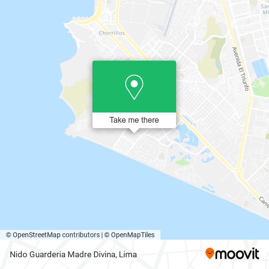 Nido Guarderia Madre Divina map