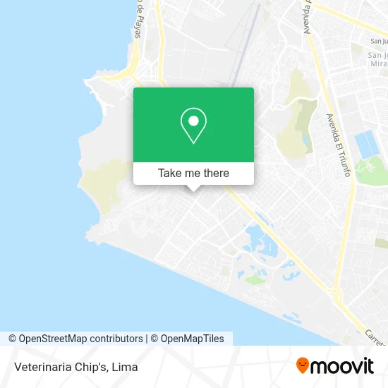 Veterinaria Chip's map