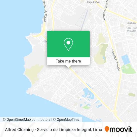 Alfred Cleaning - Servicio de Limpieza Integral map