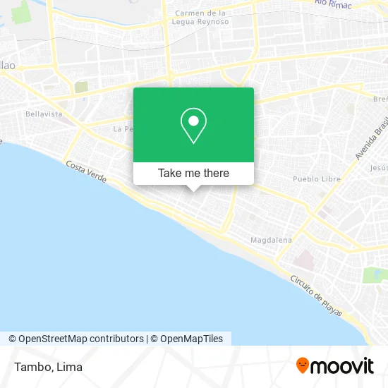 Mapa de Tambo