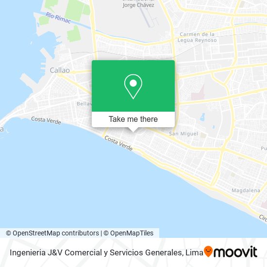 Ingenieria J&V Comercial y Servicios Generales map