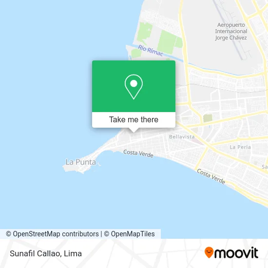 Sunafil Callao map