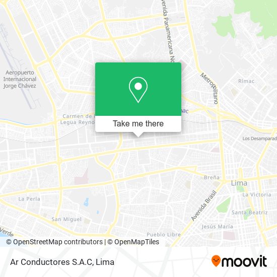 Mapa de Ar Conductores S.A.C