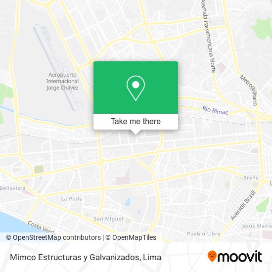 Mimco Estructuras y Galvanizados map