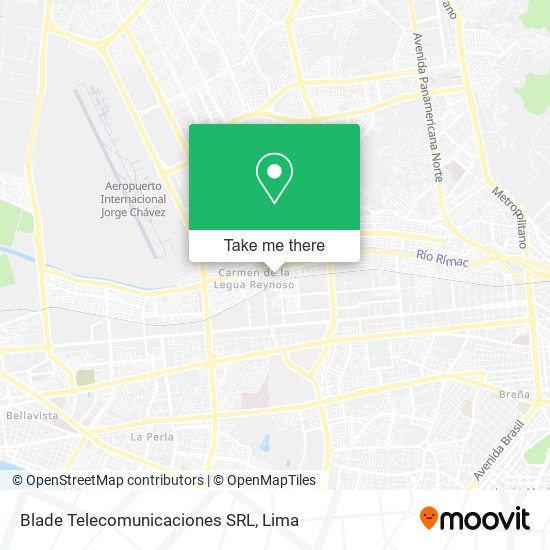 Blade Telecomunicaciones SRL map