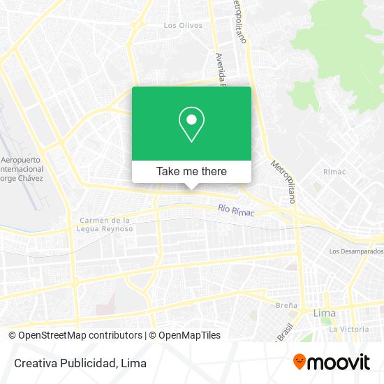 Creativa Publicidad map