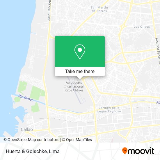 Mapa de Huerta & Goischke