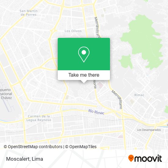 Moscalert map