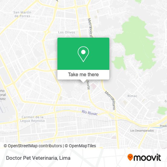 Doctor Pet Veterinaria map