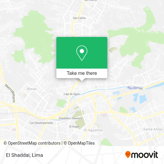 El Shaddai map