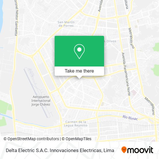 Delta Electric S.A.C. Innovaciones Electricas map