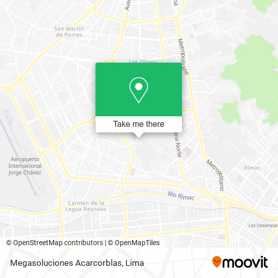 Megasoluciones Acarcorblas map