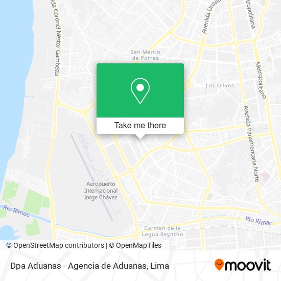 Dpa Aduanas - Agencia de Aduanas map