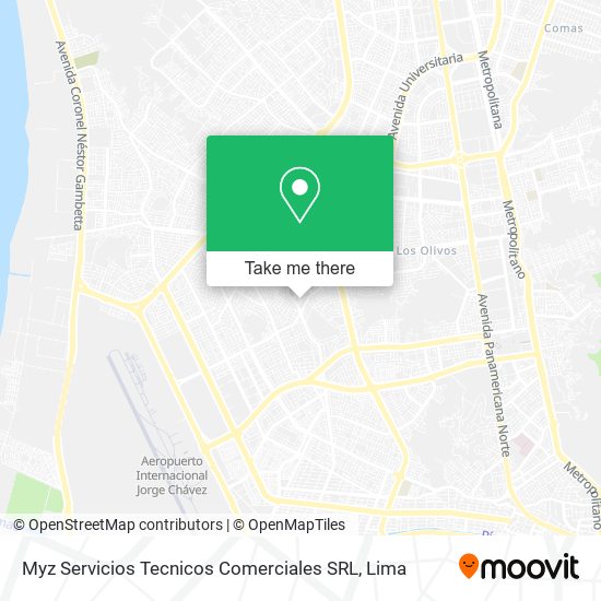 Myz Servicios Tecnicos Comerciales SRL map