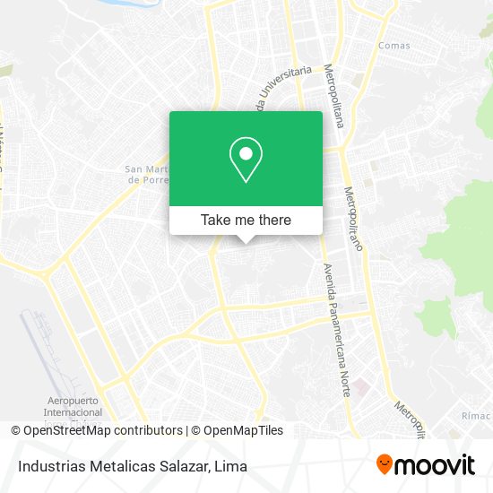 Industrias Metalicas Salazar map