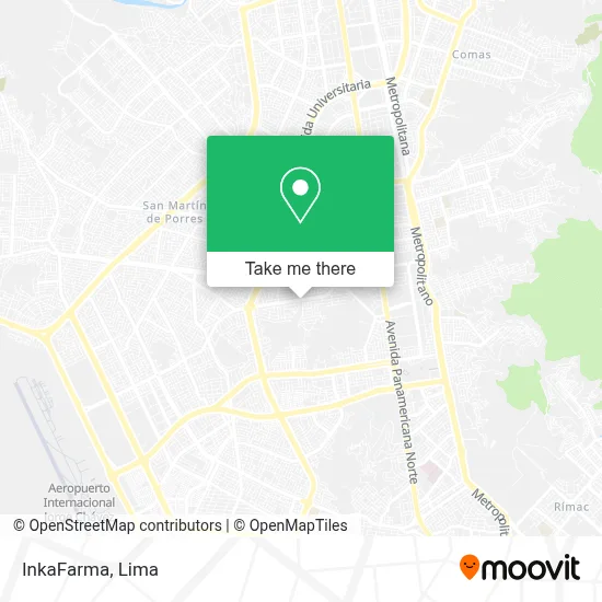 Mapa de InkaFarma