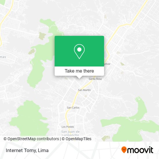 Mapa de Internet Tomy