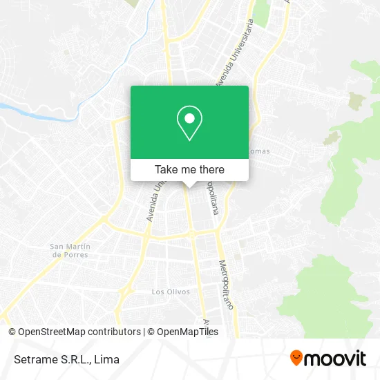 Mapa de Setrame S.R.L.