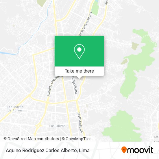 Mapa de Aquino Rodriguez Carlos Alberto