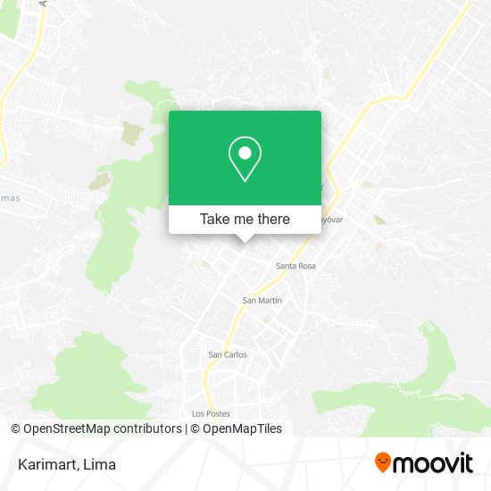 Karimart map