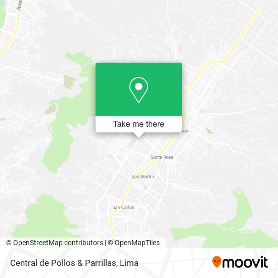 Central de Pollos & Parrillas map