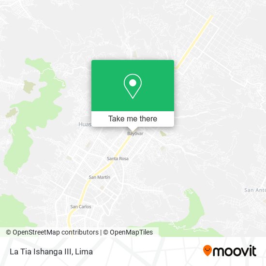 La Tia Ishanga III map