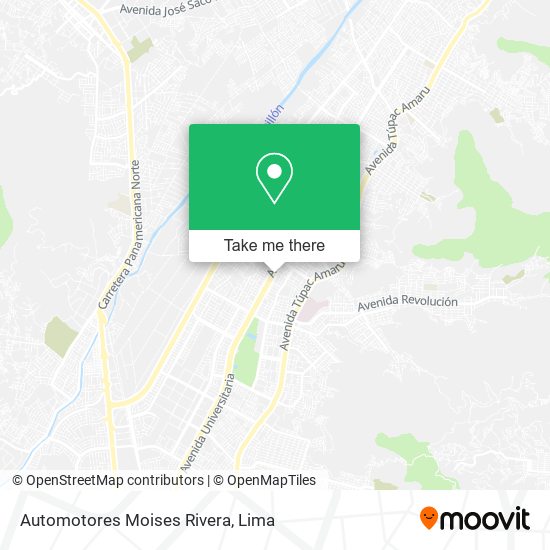 Mapa de Automotores Moises Rivera