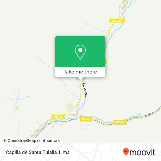 Capilla de Santa Eulalia map