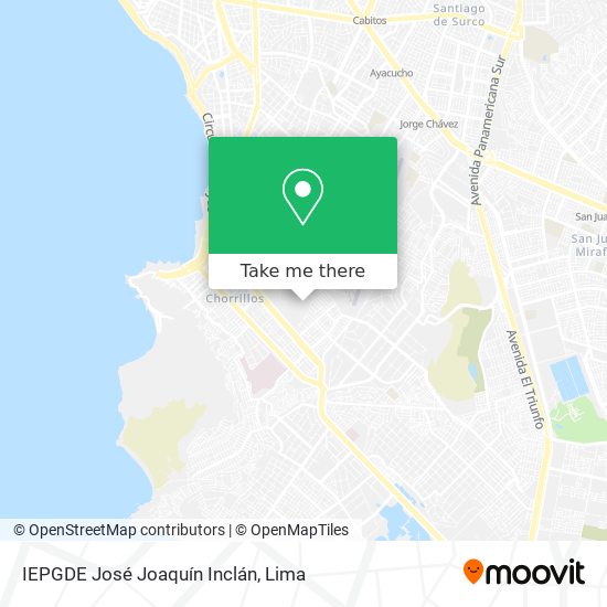 IEPGDE José Joaquín Inclán map