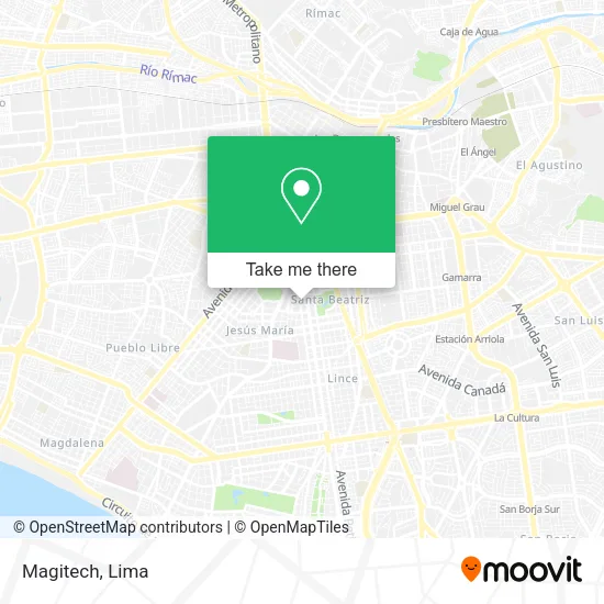 Mapa de Magitech