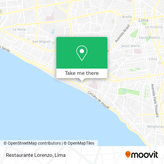 Restaurante Lorenzo map