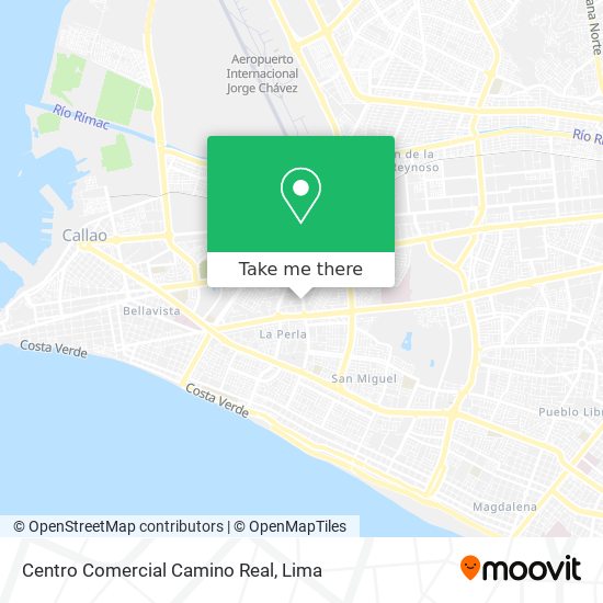 Centro Comercial Camino Real map