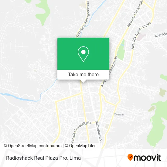 Radioshack Real Plaza Pro map