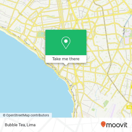 Bubble Tea map