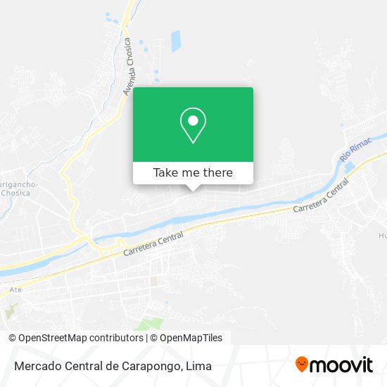 Mercado Central de Carapongo map