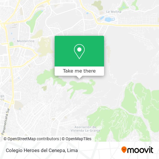 Colegio Heroes del Cenepa map