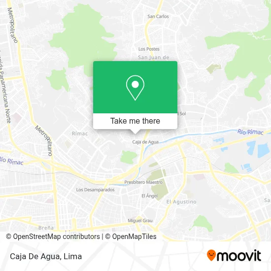 Caja De Agua map